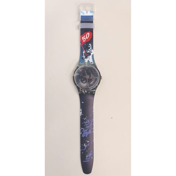 Swatch watch SWATCHXYOU MOON LANDING HSUOK1365 2019 Specials new in case limited - Picture 3 of 12
